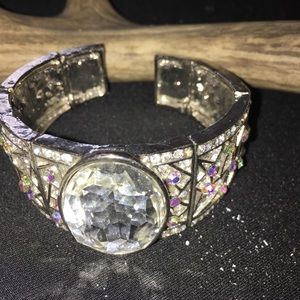 Beautiful gem bangle bracelet